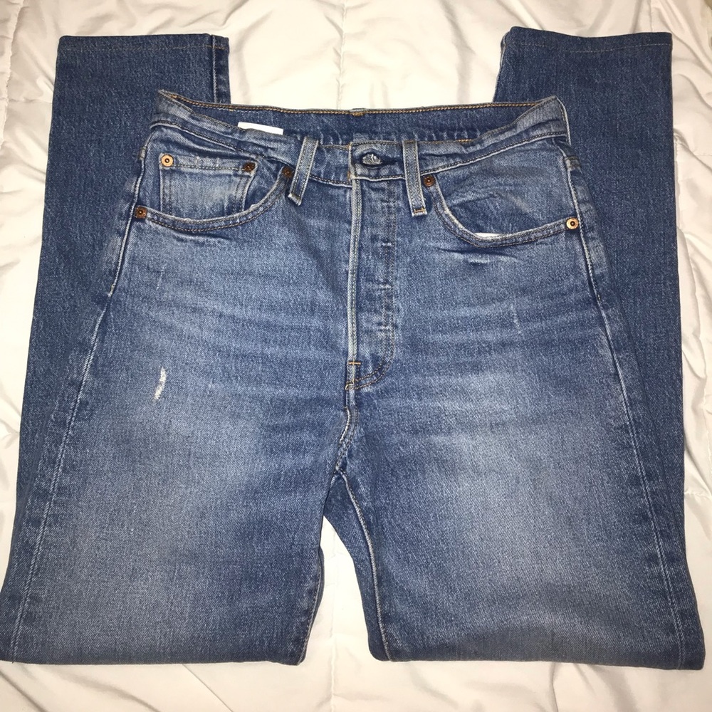 Levi 501 skinny jeans size 25